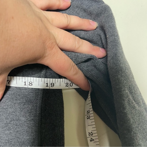 James Perse Terrylined Jersey Casual Grey One Button Cotton Blazer Sz M - Picture 5 of 7